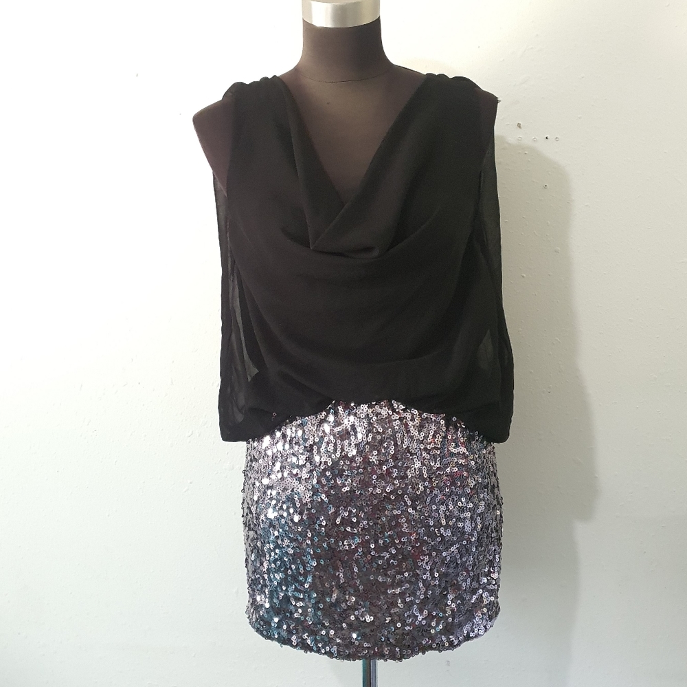 Xtaren Sequin Mini Dress